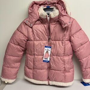Sam Edelman Blush Puffer Jacket with Hood